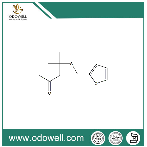 4 - ((2-furilmetil) tio) -4-metil-pentán-2-on