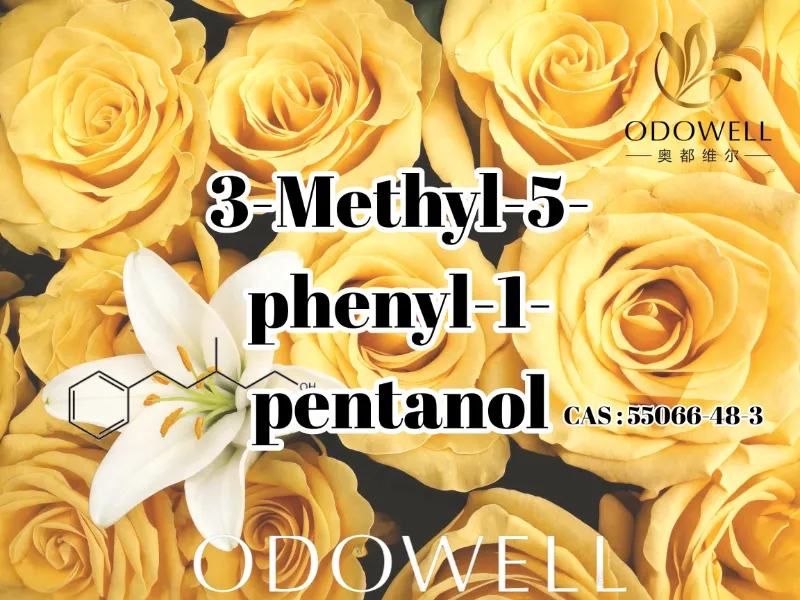 Az ODOWELL a 3-metil-5-fenil-1-pentanolt ajánlja a friss virágos és rózsaszerű illatokhoz