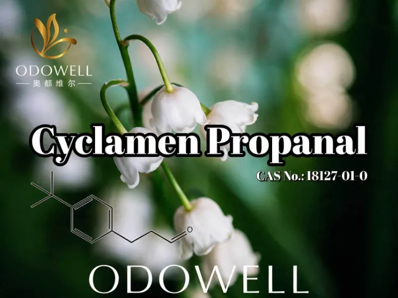 Az ODOWELL a Cyclamen Propanalt ajánlja friss virág- és muguetillatos alkalmazásokhoz