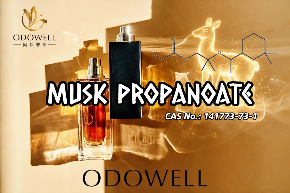 Az ODOWELL a pézsmapropanoátot ajánlja modern pézsma és gyümölcsös-virágos illatokhoz